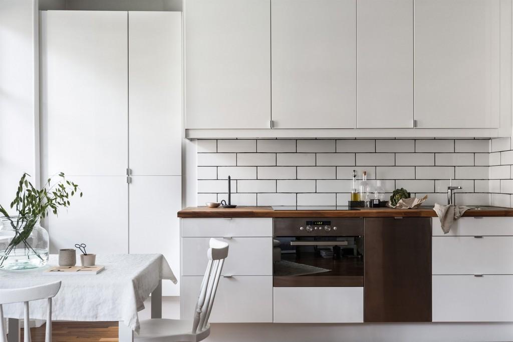Detalles de estilo nórdico cocina