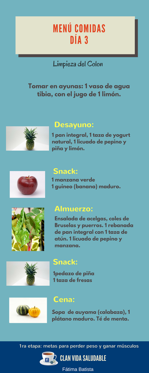 1ra etapa: Metas para Ganar Músculos y Perder Peso