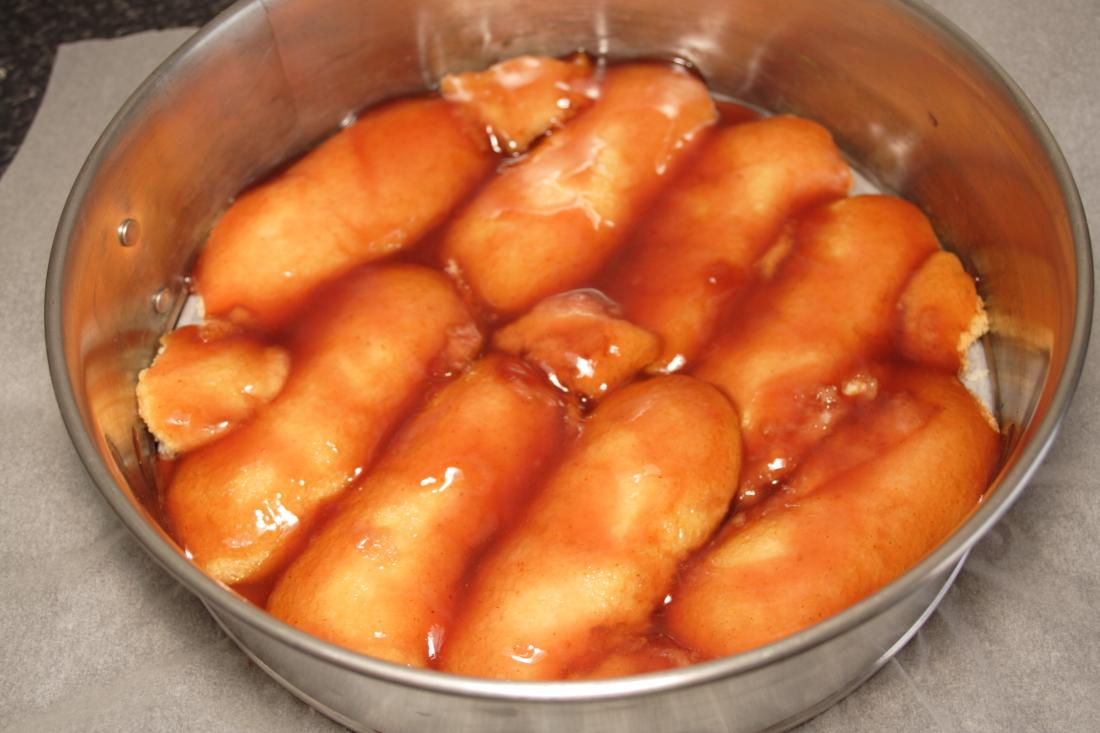 TARTA DE CHOCOLATE BLANCO Y MERMELADA 5