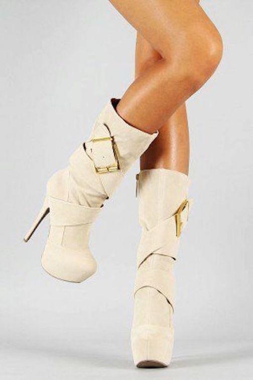 botas de gamuza