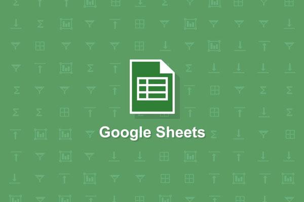 hojas calculo google manual