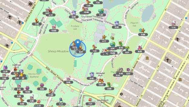 aplicación para encontrar pokemon