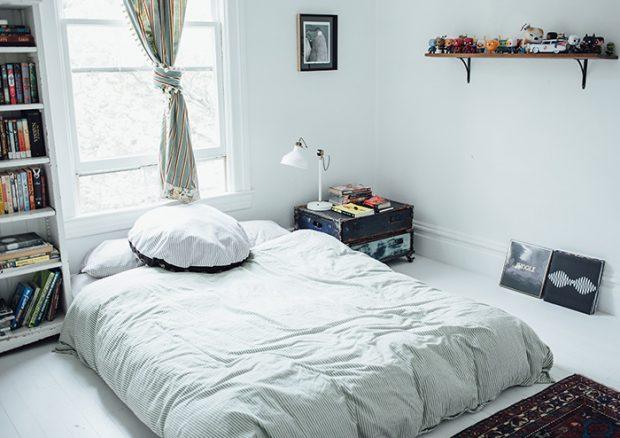 dormitorio tipo futon
