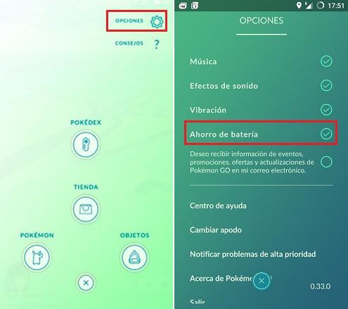 trucos ahorrar batería pokemon go consejos android ios tutorial guia manual iphone