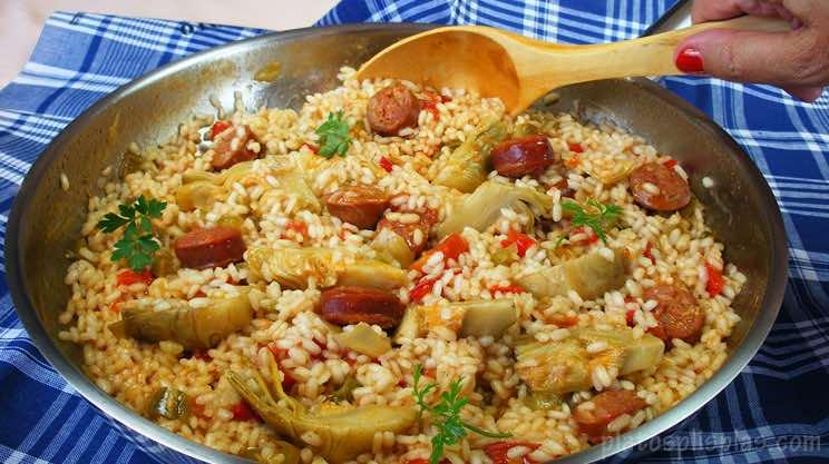 Arroz-con-chorizo