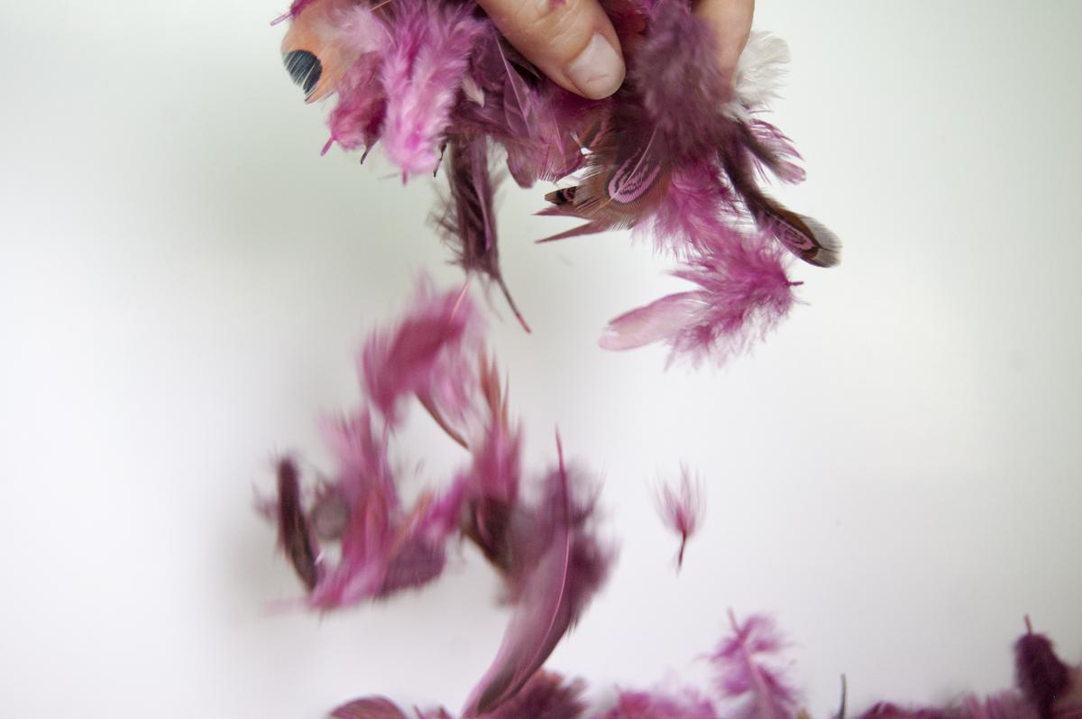 Llega Piumarela, una firma de moda donde las plumas son las protagonistas