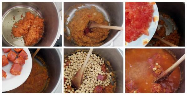 garbanzos-con-chorizo-elaboracion