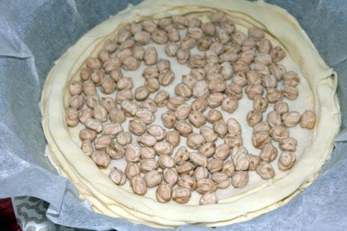 poner-garbazos-sobre-la-masa