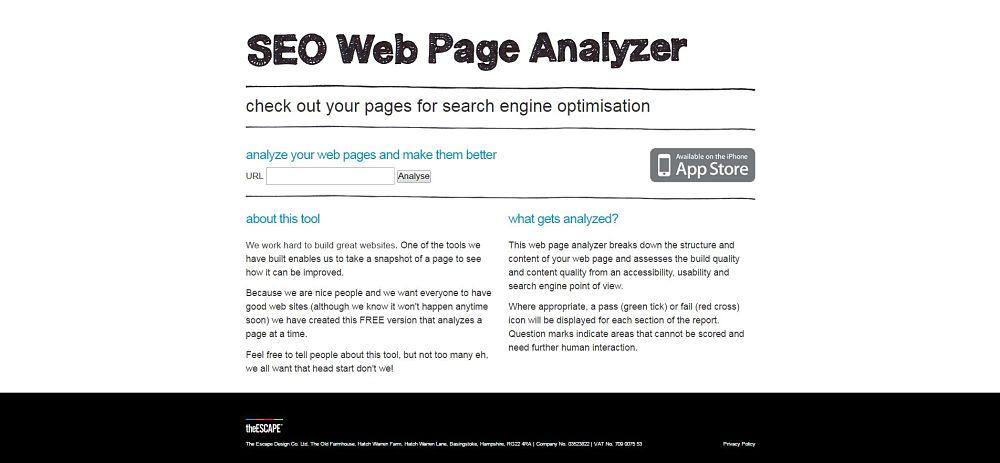 herramientas de analisis diseño en wordpress