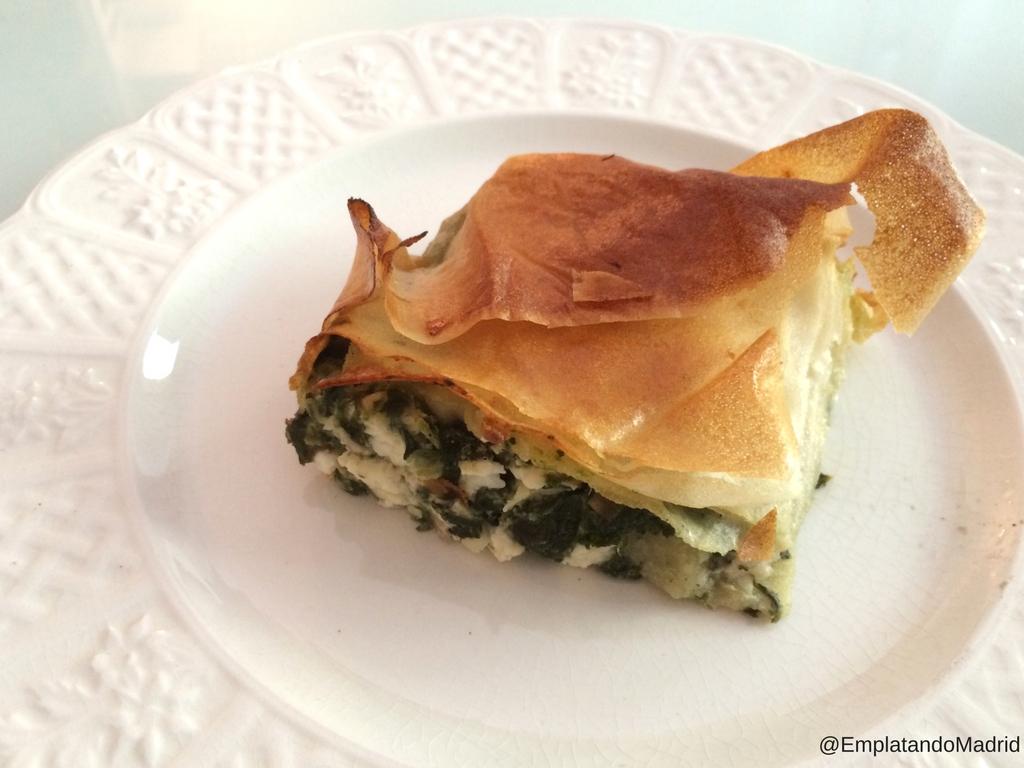 Spanakopita griega
