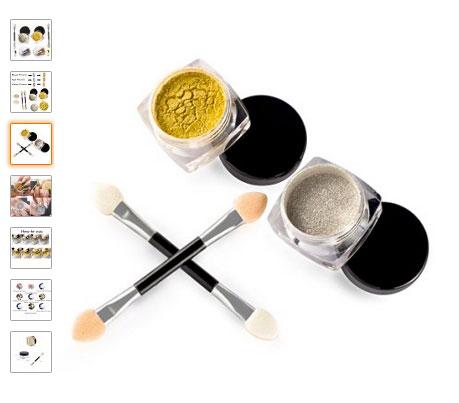 Comprar polvos para manicura efecto espejo