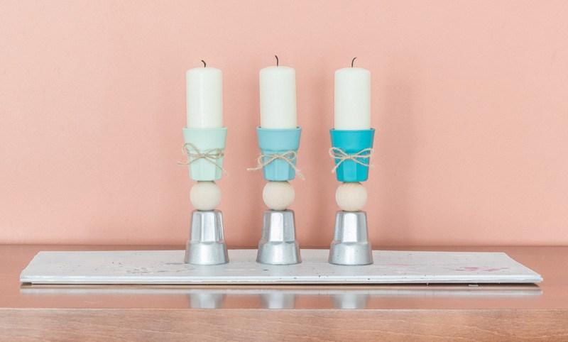 upcycling vasos de vidrio
