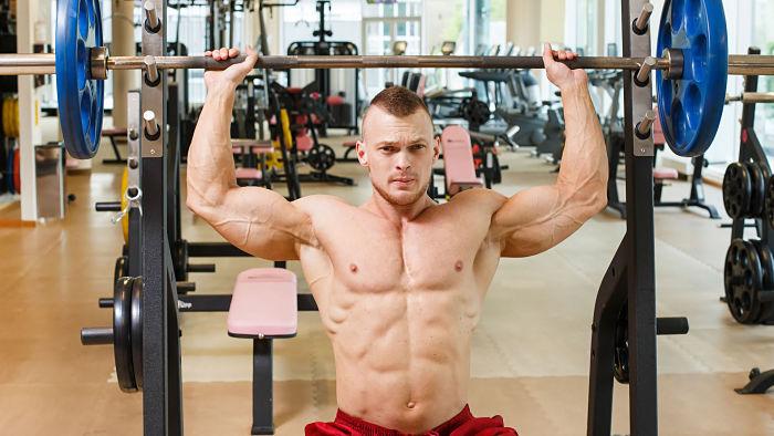 Ejercicios en el gym