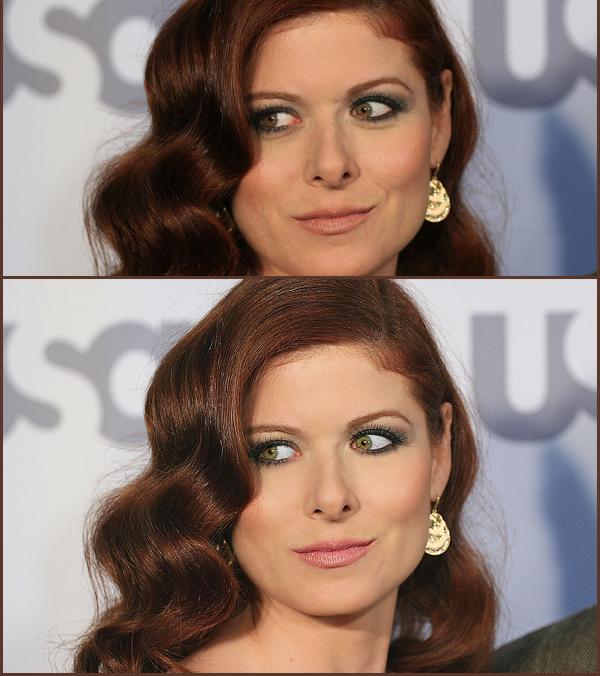 Debra Messing ondas rostro cuadrado