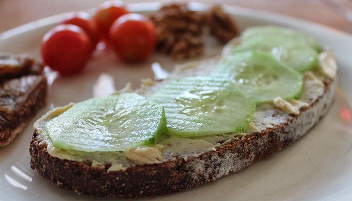 sandwich fitness de pepino