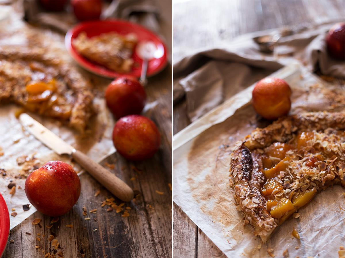 gallette de nectarinas