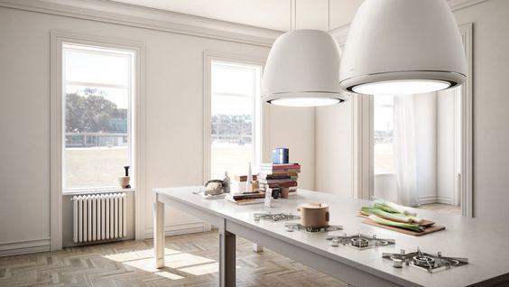 Islas de cocina: con campanas Elica