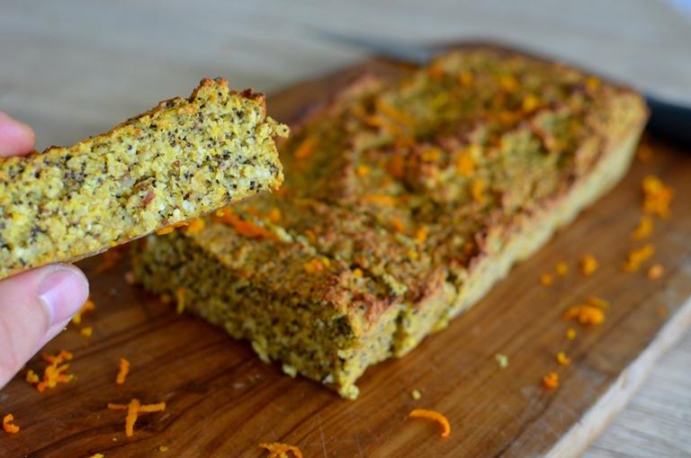 Queque Naranjas Amapolas