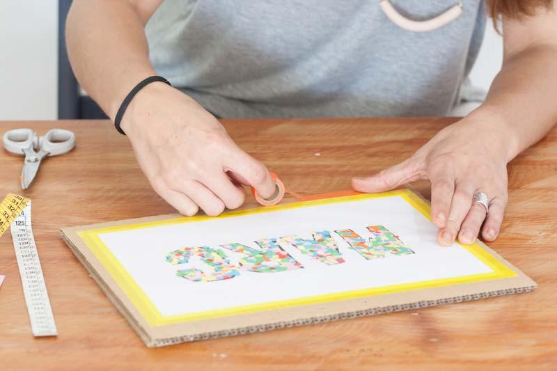 Carpeta handmade.