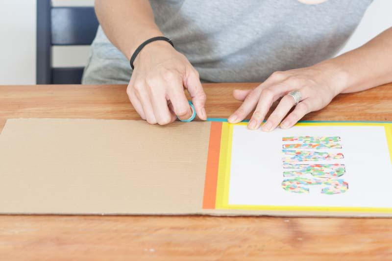 Carpeta handmade.