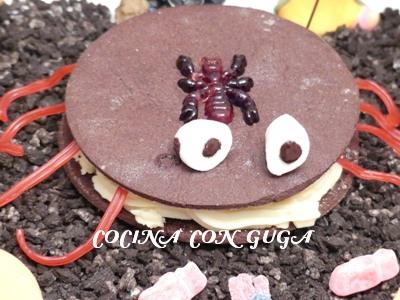 arana-halloween-oreo-hecha-en-casa