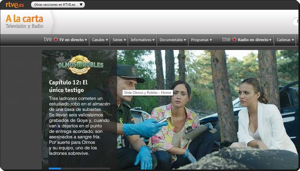 radio televisión a la carta