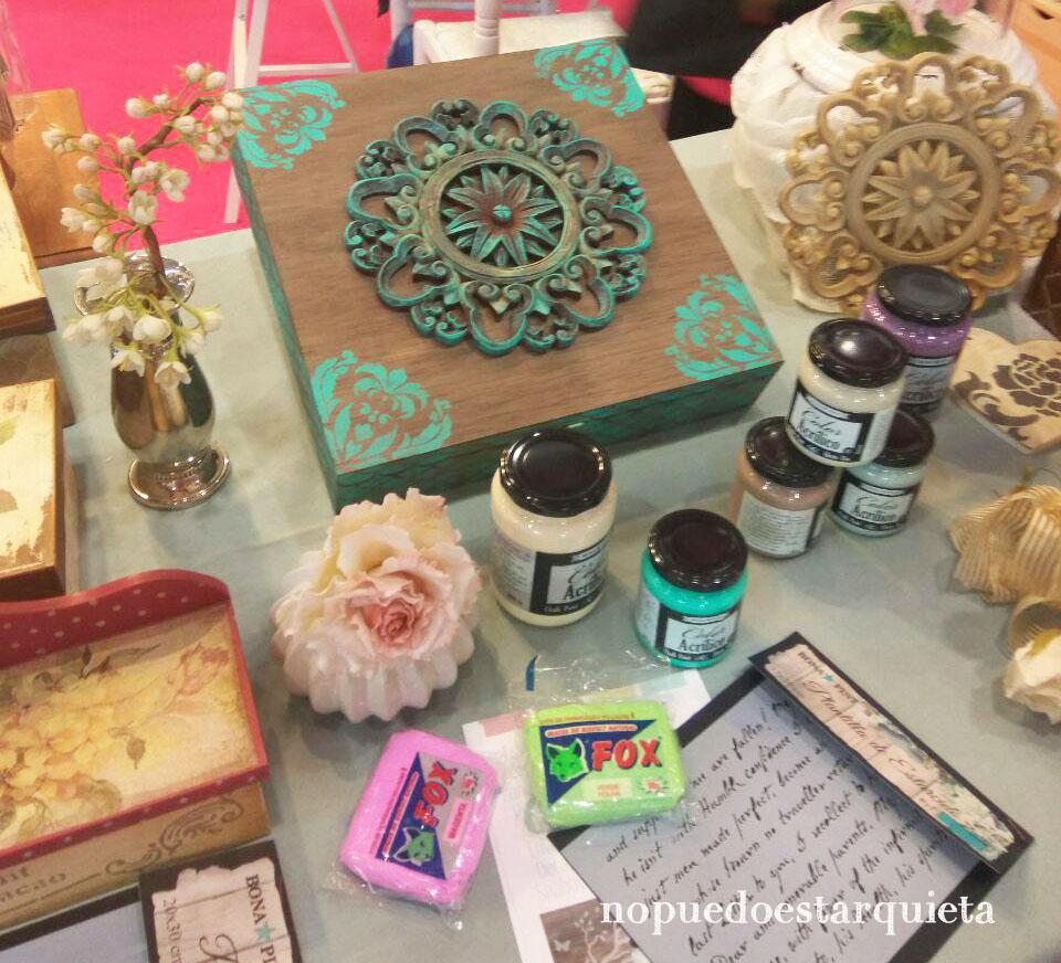 Creativa Madrid 2016 Manualidades Bricopin porcelana fría Masa Fox biscuit