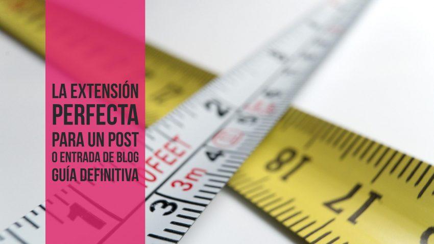 extensión perfecta para un post