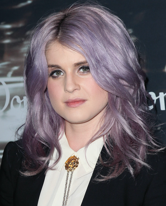 pelo color violeta