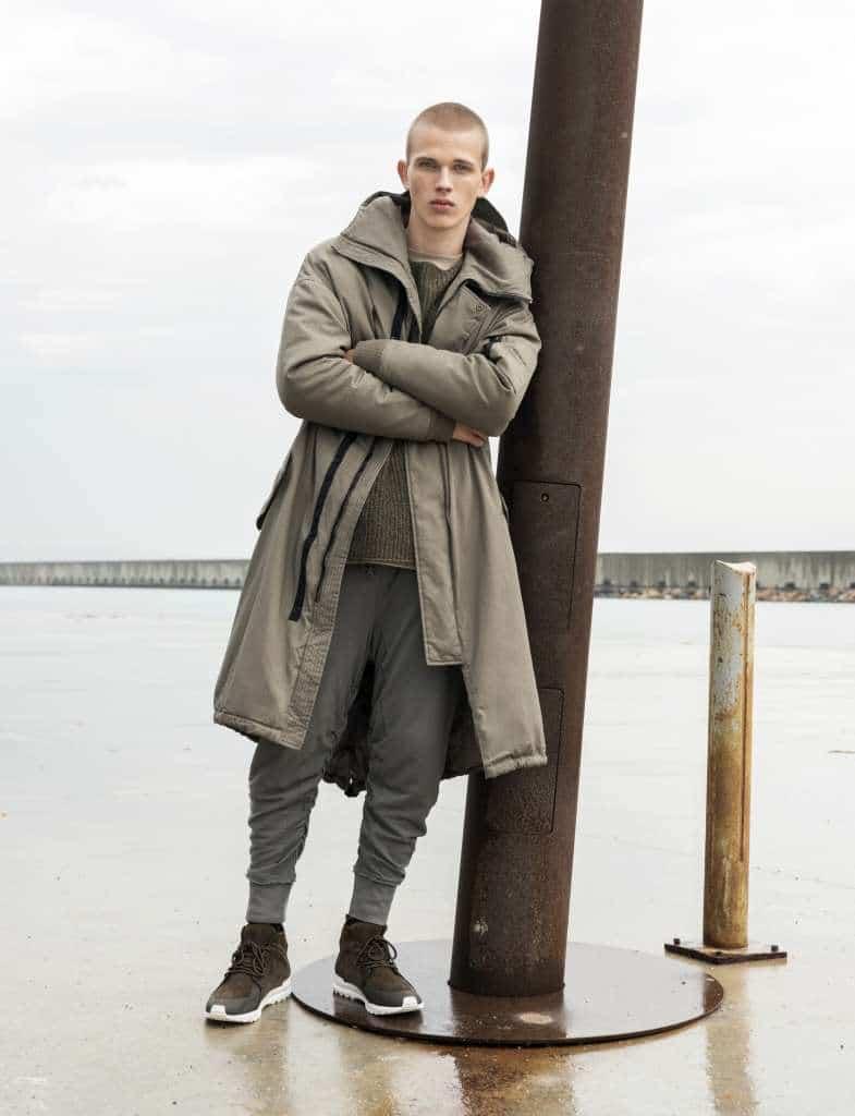 Abrigo largo chico Pull&Bear