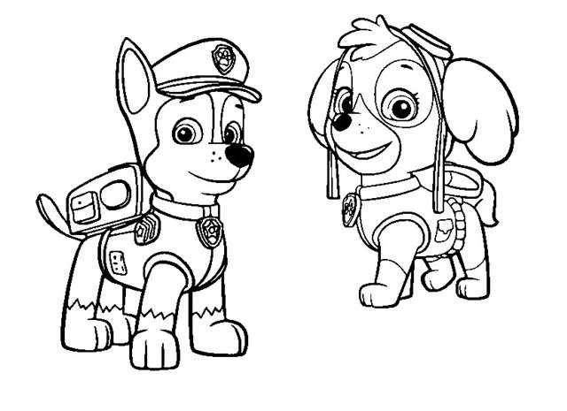 colorear-dibujos-de-la-patrulla-canina