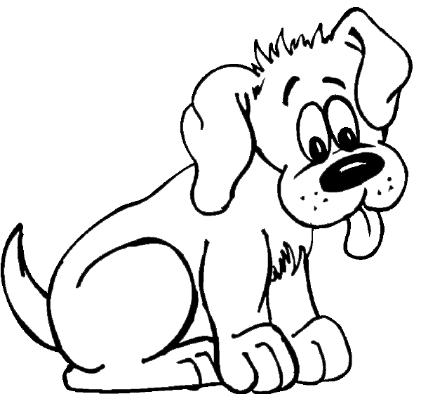 Dibujo De Perro Para Pintar