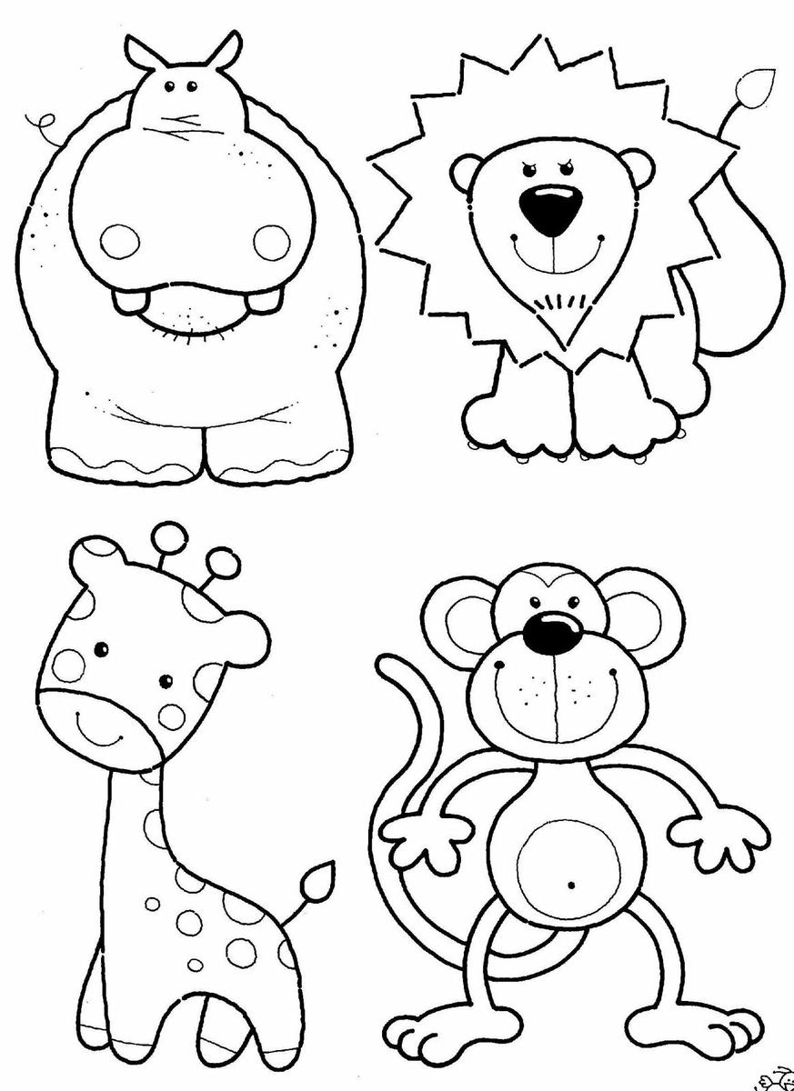 Dibujos De Animales Para Colorear