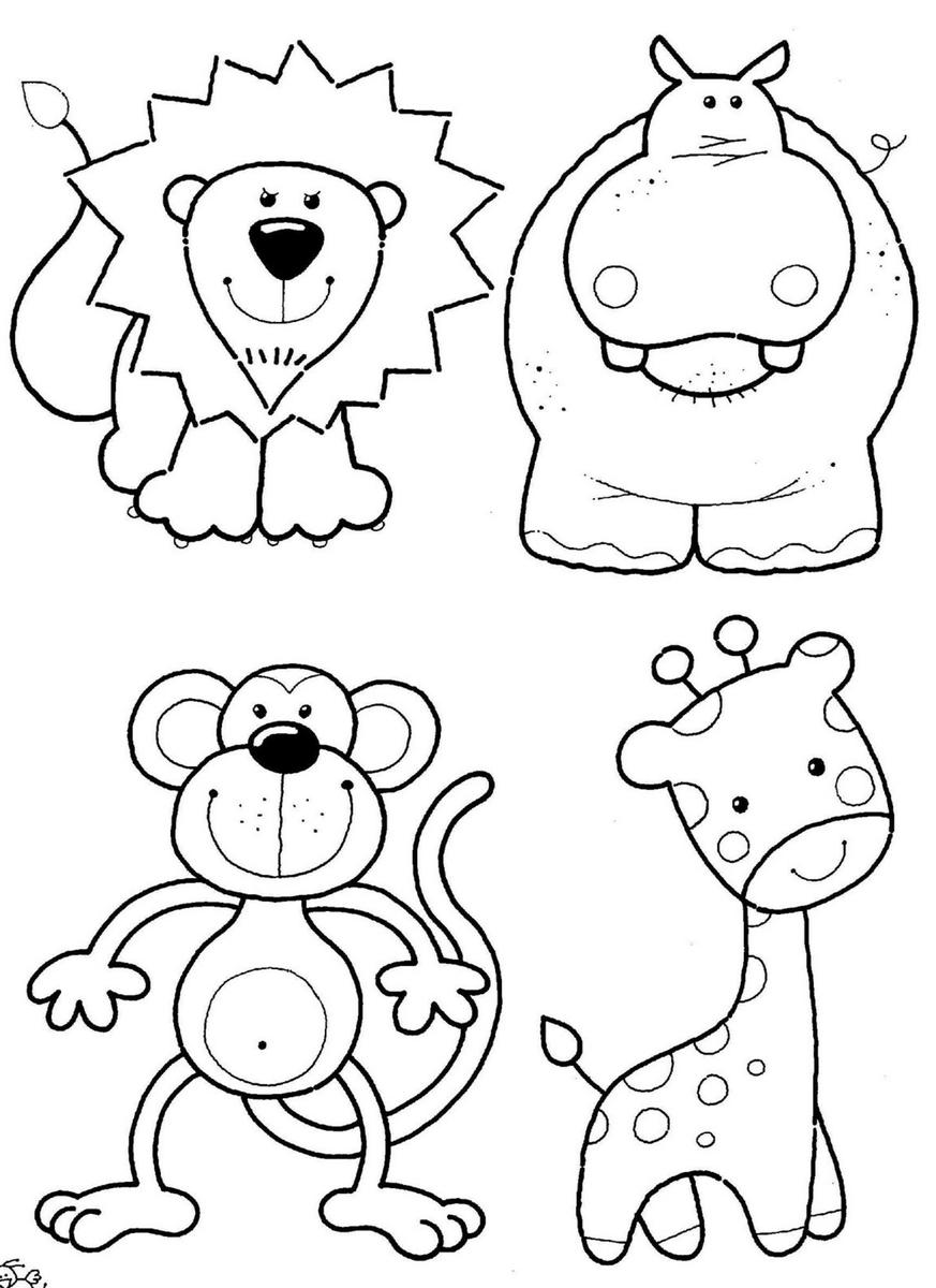 Animales Para Pintar Y Imprimir