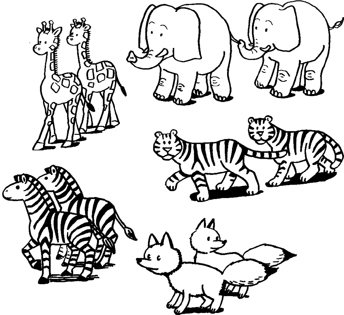 Animales Para Pintar