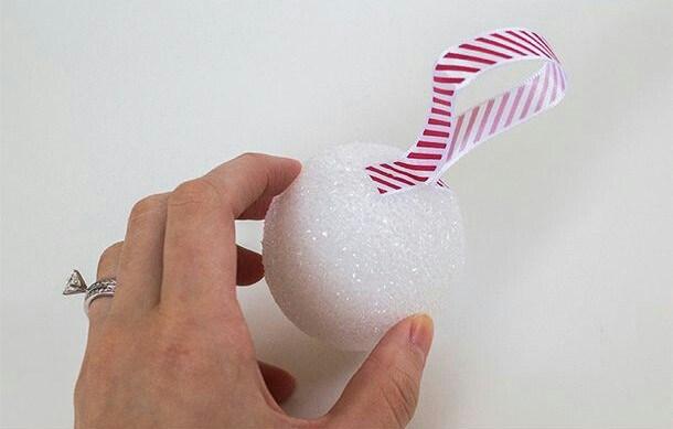 decoración de bolas navideñas tutorial 1