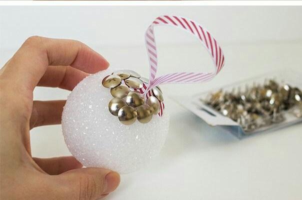 decoración de bolas navideñas tutorial 1
