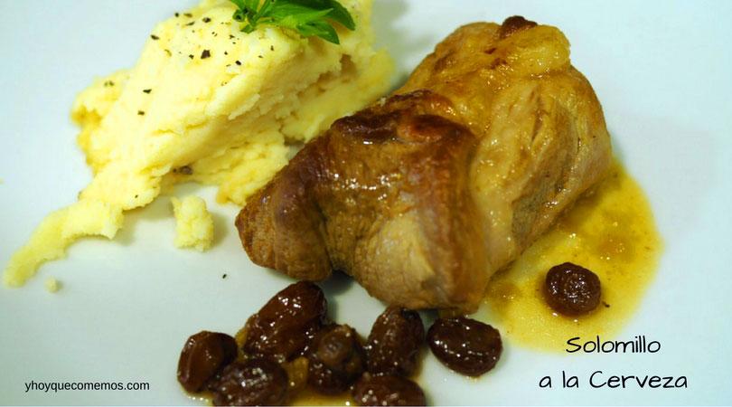 Solomillo de Cerdo a la Cerveza