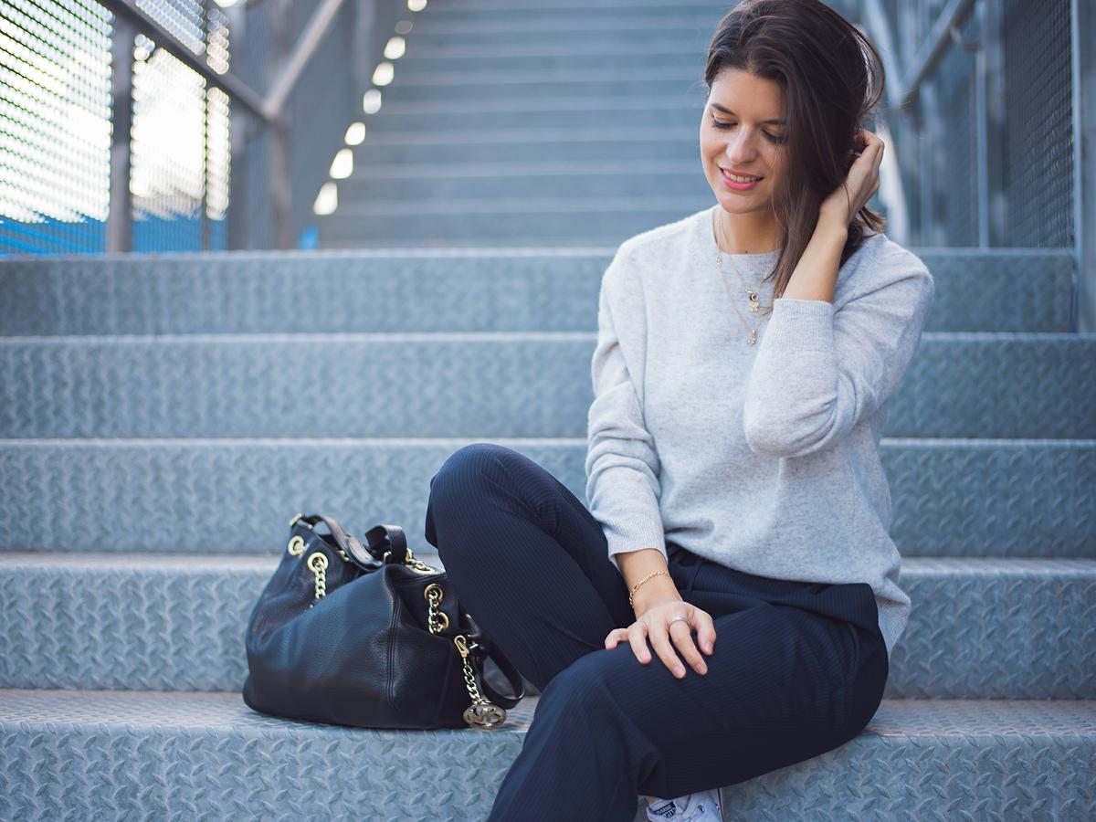 look casual con pantalon masculino