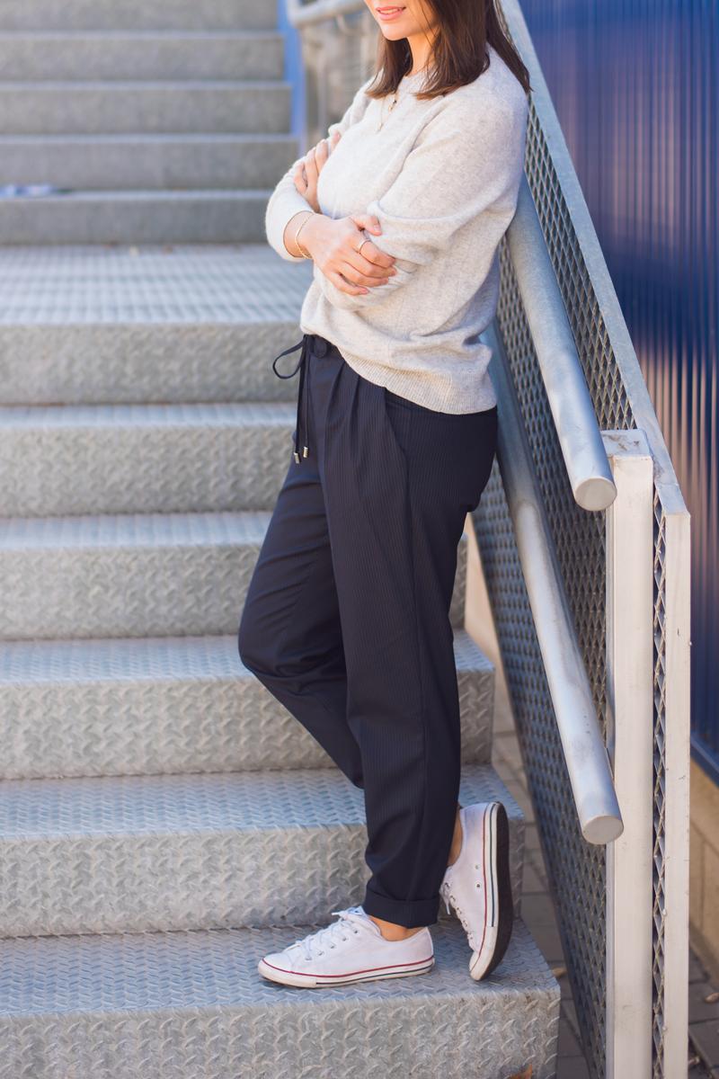 look casual con pantalon masculino