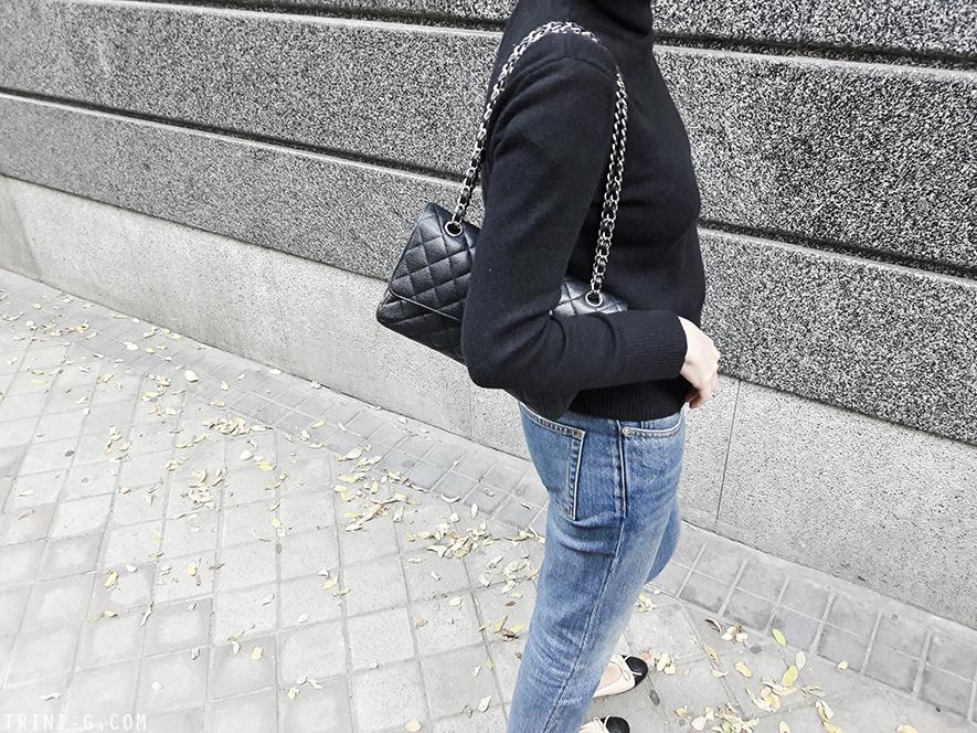 Trini |Isabel Marant coat Chanel ballet flats