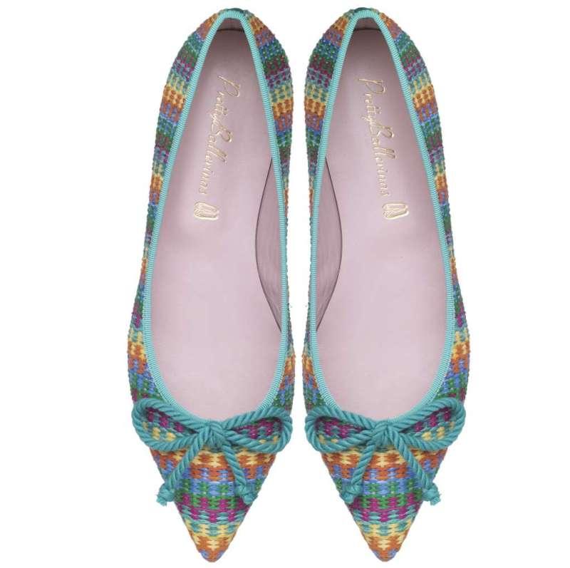Pretty Ballerinas Ella multicolor rafia