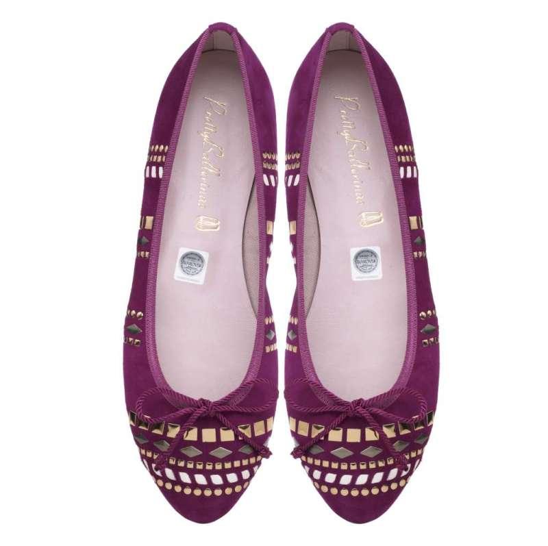 Pretty Ballerinas Audrey fucsia tribal