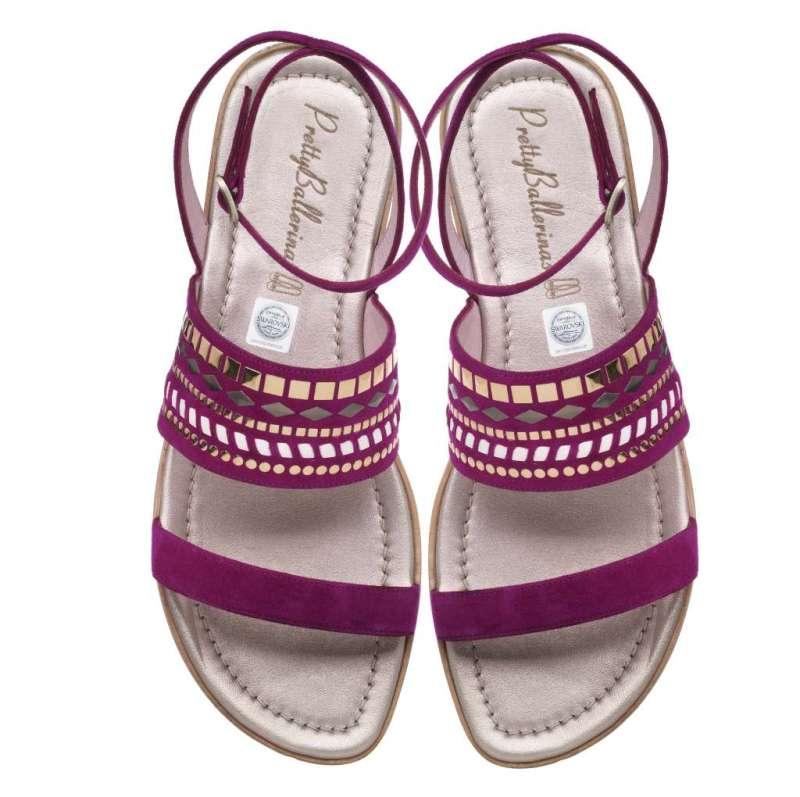 Pretty Ballerinas Abigail fucsia tribal
