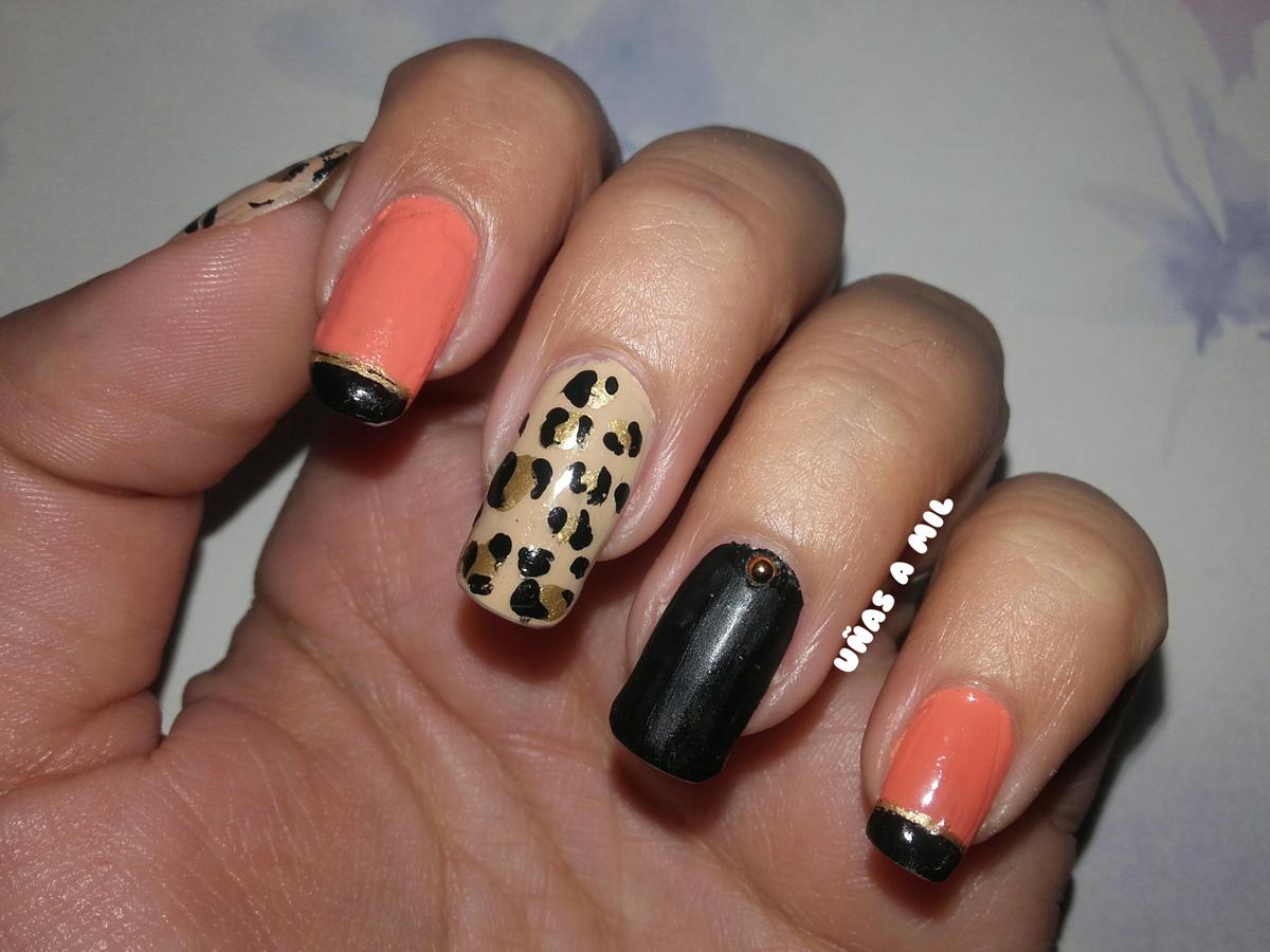 unas_a_mil_diseno_unas_leopardo_mate_dorado_naranja_esmaltes_pincel_magico_masglo_colaboracion_nurbesten_born_pretty_store-2