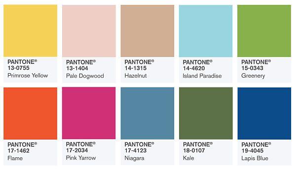 Colores Pantone 2017