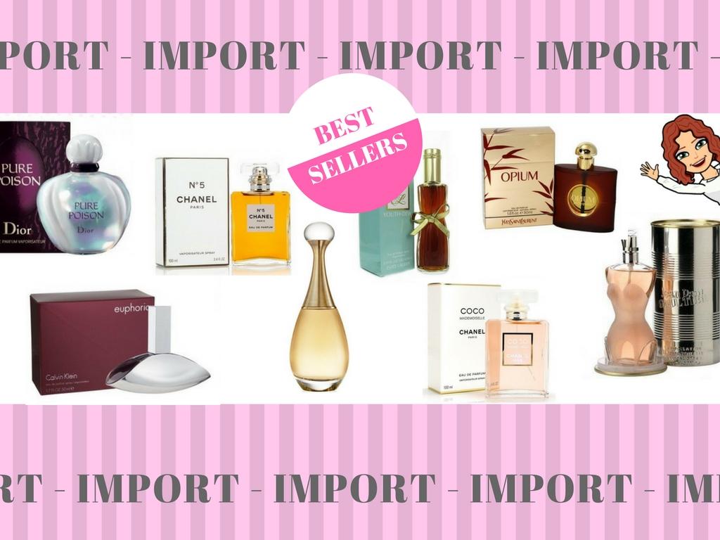 perfumes importados mas vendidos