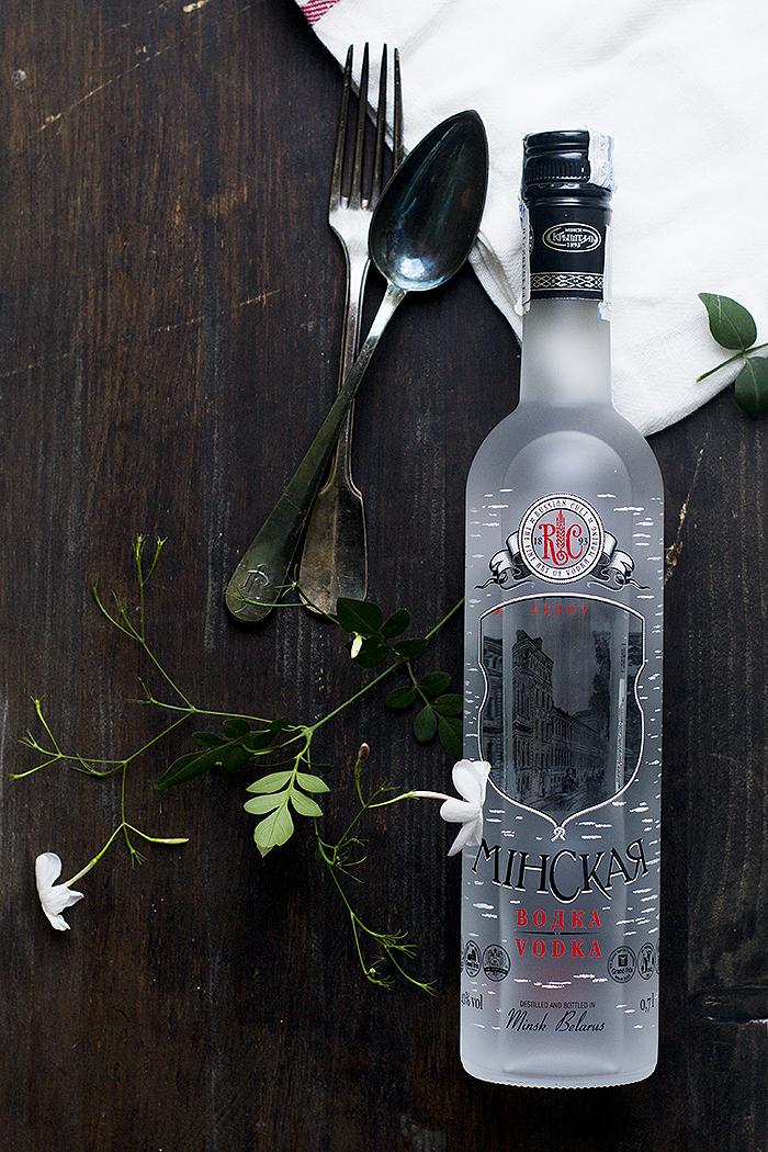 pasta al vodka con almejas