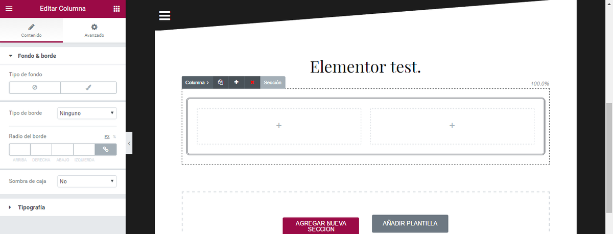 Visual composer gratuito para WordPress - Elementor