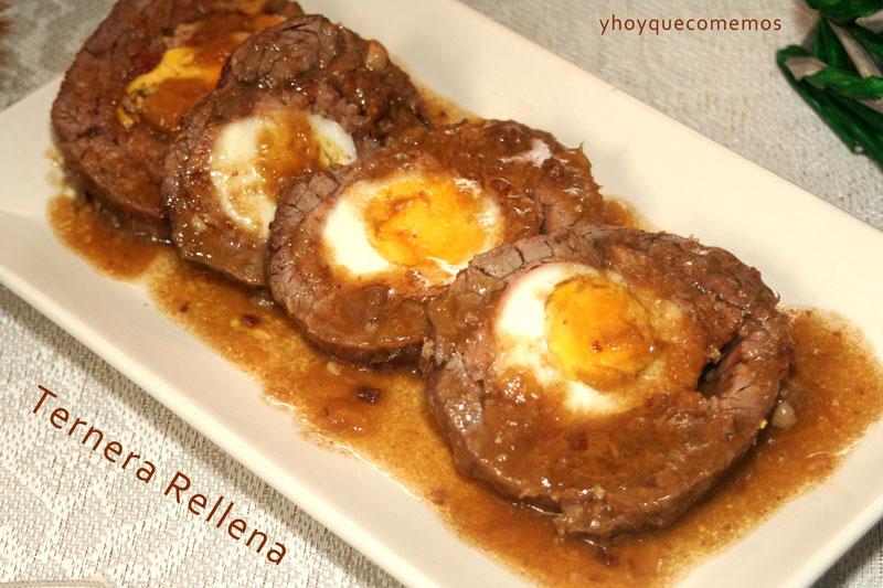 ternera rellena